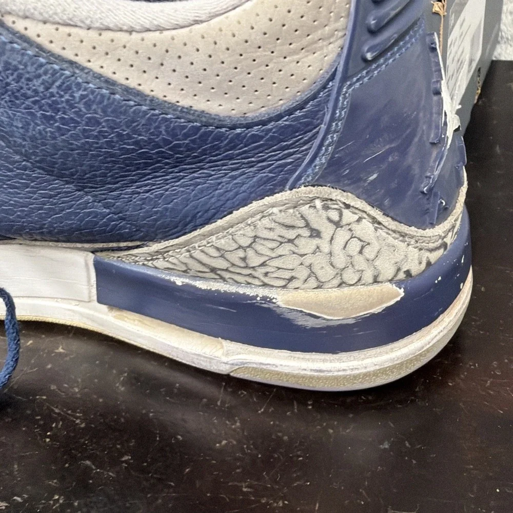 Jordan 3 Retro Mens 10.5 Georgetown Hoyas (2021) CT8532-401 Midnight Navy White